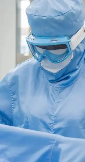 Vestuario Exterior Cleanroom