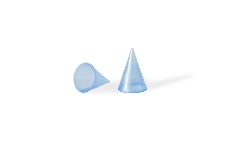 Bluish cone cup