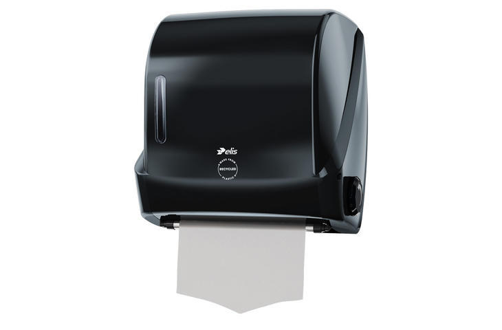 Phoenix manual paper roller towel dispenser black1