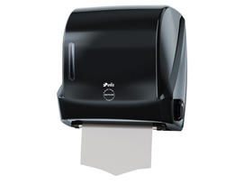 Phoenix manual paper roller towel dispenser black1