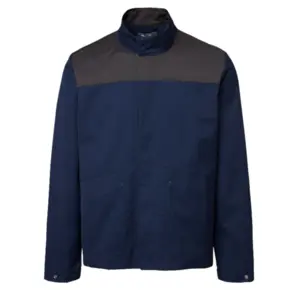 Moovento Veste sans poche marine avant