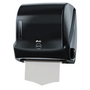Phoenix manual paper roller towel dispenser black1