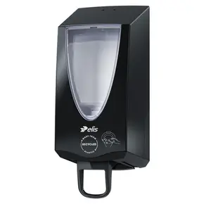 Phoenix manual toilet seat foam cleanser dispenser black 1